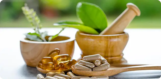 Билкови продукти в хаванчета