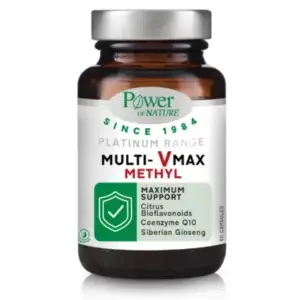 ПЛАТИНУМ Мулти-V Макс Метил с Q10 и женшен х 60 капс.