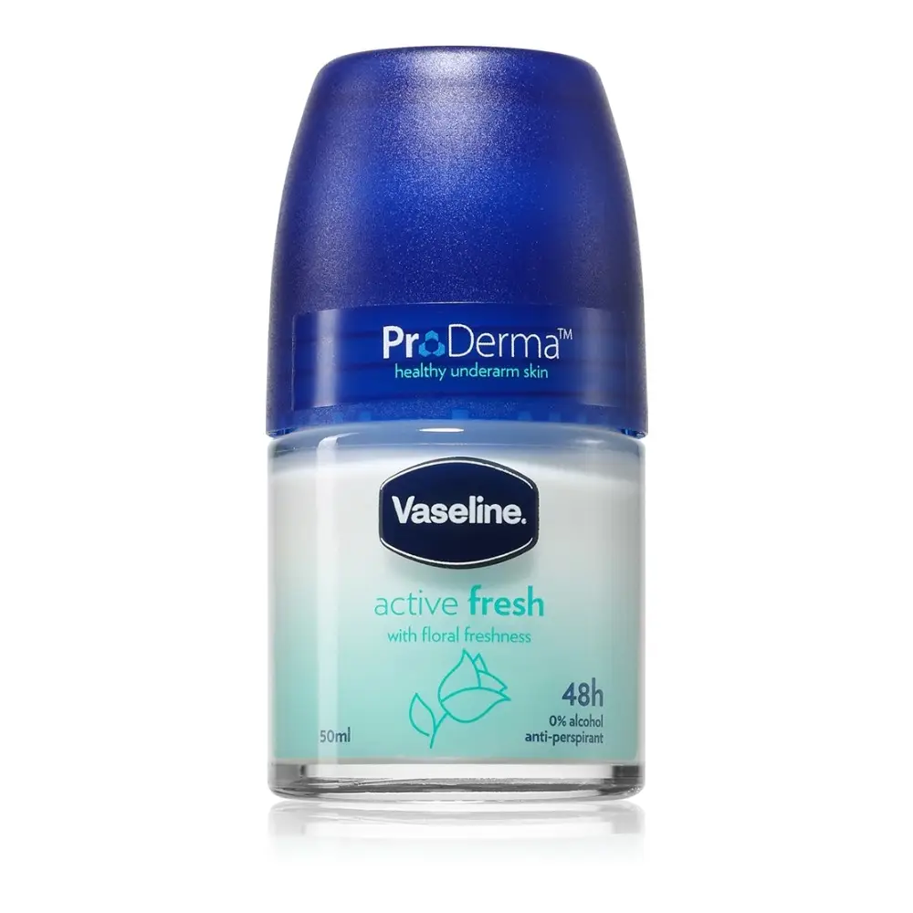 Vaseline Дамски рол-он дезодорант ACTIVE FRESH, 50 мл
