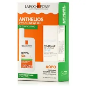 La Roche-Posay Промо Anthelios Матиращ SPF50+ флуид 50 мл + Хидратиращ крем за чувствителна кожа 15 мл