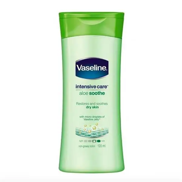 Vaseline Aloe Vera Body Lotion for Dehydrated Skin, 400 ml