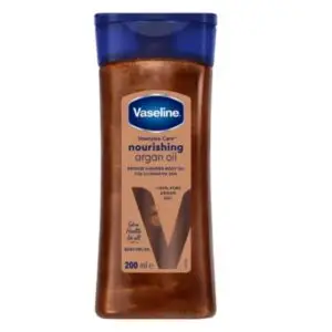 Vaseline Intensive Nourishing Body Oil with Argan Oil and Bronze Shine, 200 ml