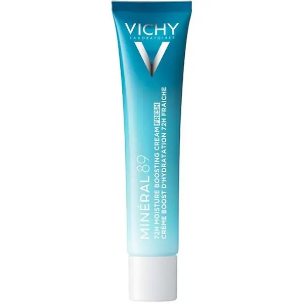 Vichy Mineral 89 72h Hydrating Face Cream, with Hyaluronic Acid for All Skin Types, 40 ml