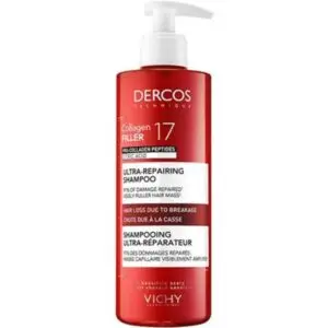 Vichy Dercos Collagen 17 Filler Restorative Shampoo, 390 ml