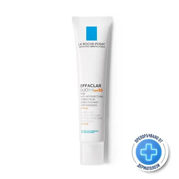 La Roche-Posay Effaclar Duo+ SPF30 Коригиращ крем при акне + SPF30 - мазна и акнеична кожа, 40 мл