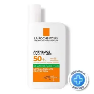 La Roche-Posay Anthelios UVmune 400 Oil control fluid Невидим флуид за лице SPF 50+ - за мазна кожа, склонна към несъвършенства, 50 мл