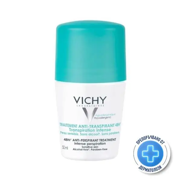 Vichy Roll-on deodorant against unpleasant odor with effect up to 48 hours - with fragrance, 50 ml