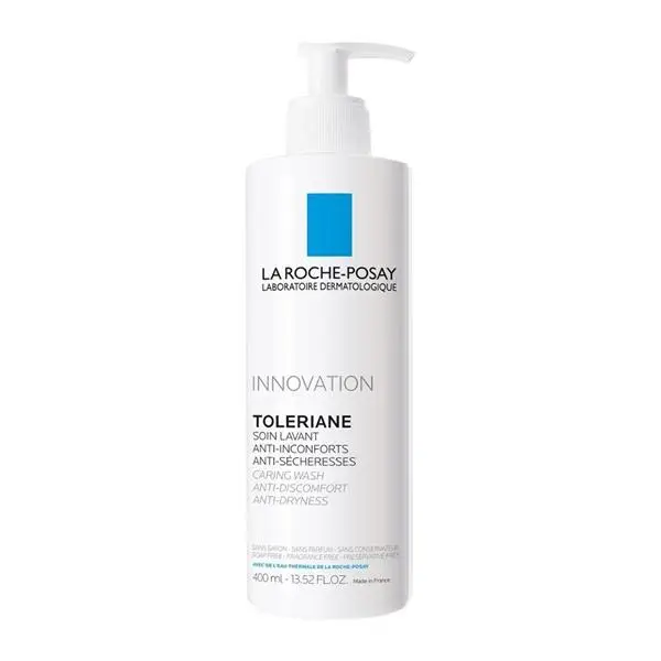 La Roche-Posay Toleriane Почистващ и хидратиращ крем за лице при чувствителна кожа, 400 мл