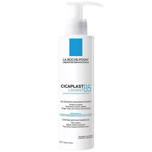 La Roche-Posay Cicaplast B5 Gel Lavante cleansing gel for irritated and sensitive skin, 200 ml