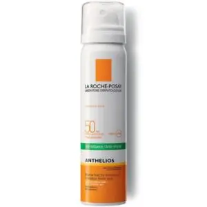 La Roche-Posay Anthelios Anti-shine Mist Невидим спрей за лице против лъщене SPF 50+, 75 мл