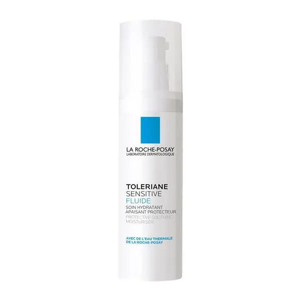 La Roche-Posay Toleriane Sensitive FLUIDE, Moisturizing fluid with prebiotics for sensitive skin - 40 ml