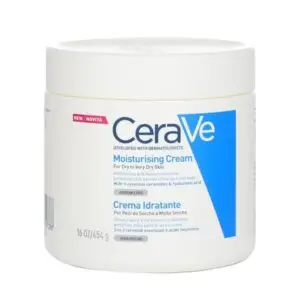 CeraVe Хидратиращ крем за лице и тяло при суха към много суха кожа - за цялото семейство, 454 г