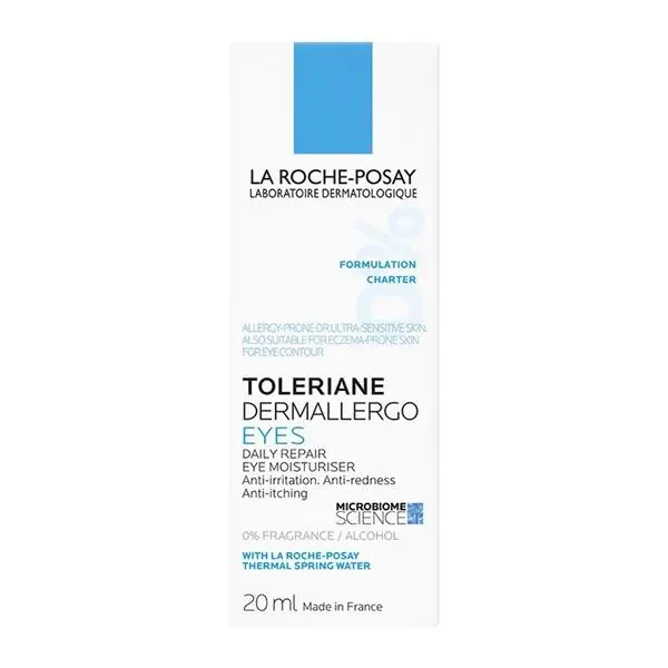 La Roche-Posay Toleriane Dermallergo EYES, Moisturizing, soothing and repairing eye contour cream - 20 ml