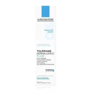 La Roche-Posay Toleriane DERMALLERGO, Moisturizing, soothing and repairing fluid for skin prone to allergies, 40 ml