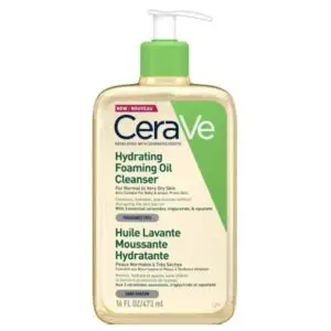CeraVe Измиващо и хидратиращо олио за лице и тяло - нормална към суха кожа, 473 мл