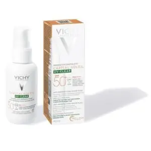 Vichy Capital Soleil UV-Clear Fluid for oily, acne-prone skin SPF50+, 40 ml