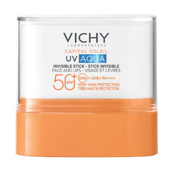 Vichy Soleil SPF50+ UV Aqua Stick for Face and Lips 10 ml