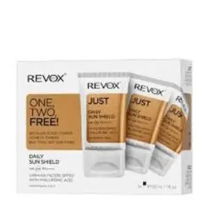 Revox B77 JUST Слънцезащита SPF 50+ с хиалуронова киселина, комплект 3 х 30 мл