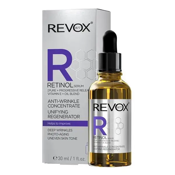 Revox B77 Retinol Изглаждащ регенериращ серум, 30 мл