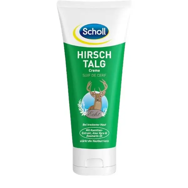 Scholl Deer Oil Cream for Hands and Feet, 100 ml