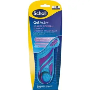 Scholl GelActiv Стелки за официални обувки, за мъже, размер 40–46,5