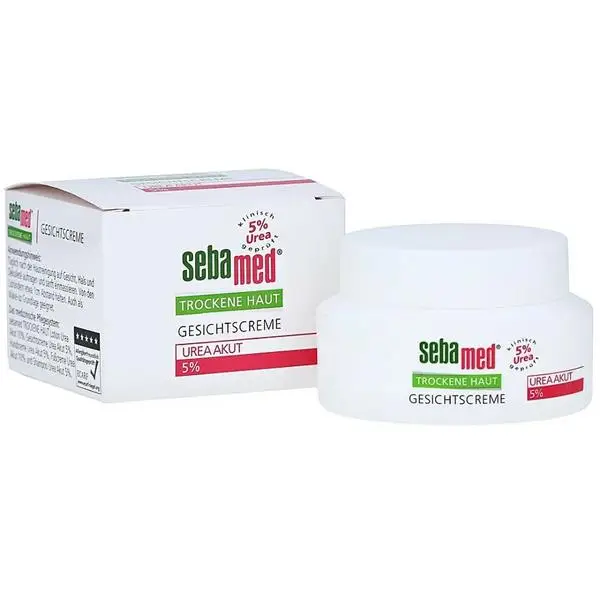 Sebamed Защитен крем за лице с 5% урея, 50 мл