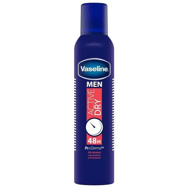 Vaseline Мъжки дезодорант ACTIVE DRY, 250 мл