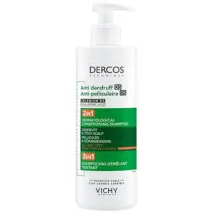 Vichy Dercos шампоан и балсам 2 в 1 против пърхот, 390 мл