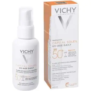Vichy Capital Soleil UV-Age Daily Fluid against photoaging SPF50+, 40 ml