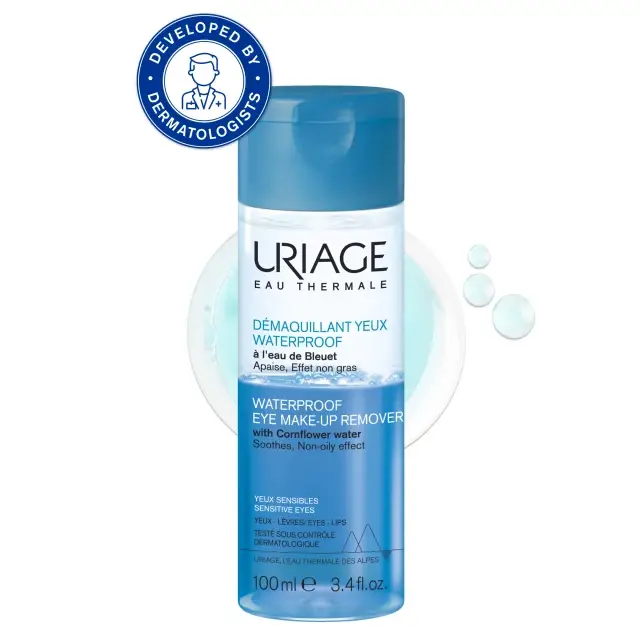 Uriage Bi-phase lotion for waterproof eye makeup, 100 ml