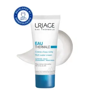 Uriage Eau Thermale Rich Moisturizing Cream for Dry Skin, 40 ml