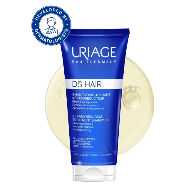 Uriage DS Hair Керато-регулиращ шампоан против пърхот, 150 мл