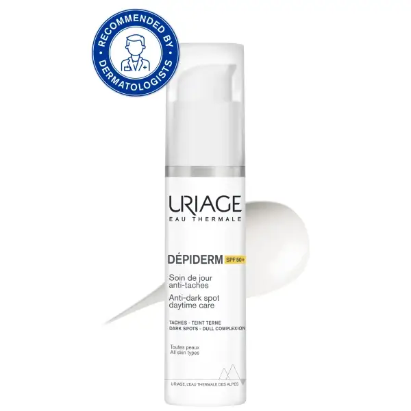 Uriage Dépiderm Day Cream Against Pigment Spots SPF50+, 30 ml